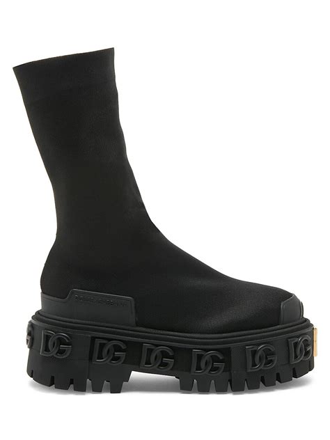 dolce gabbana sock boots|dolce and gabbana boots sale.